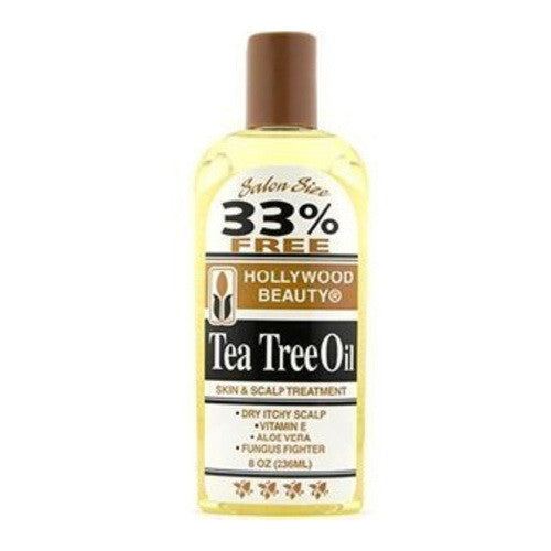 Hollywood Beauty Tea Tree Oil Skin and Scalp Treatment, 8 Oz